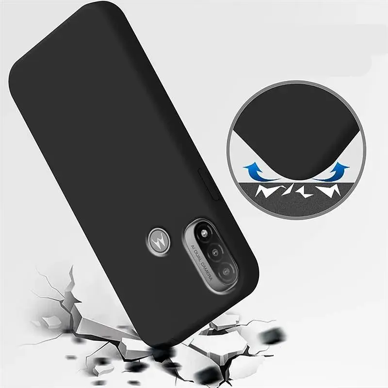 Чохол до мобільного телефона BeCover Motorola Moto E20 Black (707612) - фото 4
