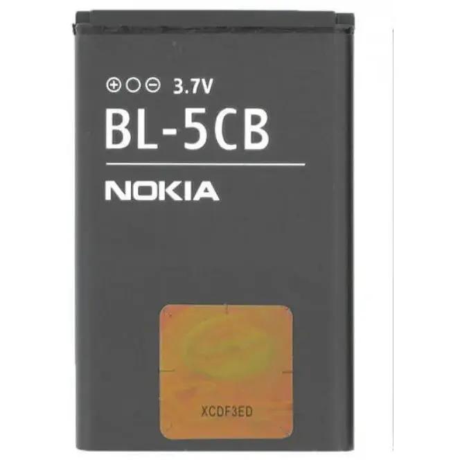 Батарея Nokia/Microsoft Nokia BL-5CB (1800, 113, 1280, 1616, C1-02) 800 мА * год