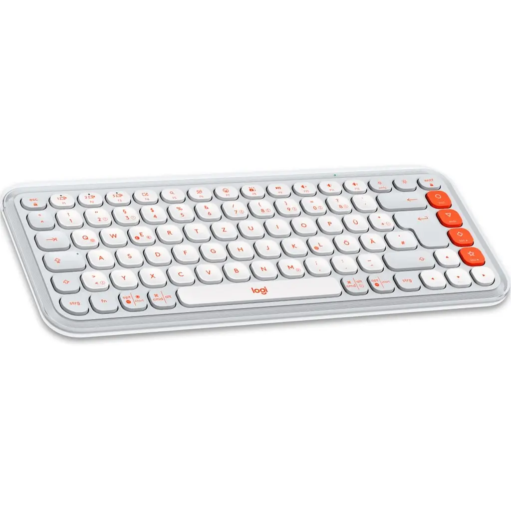Клавіатура Logitech POP Icon Keys Bluetooth UA Off-White [920-013072] [118956] - фото 3