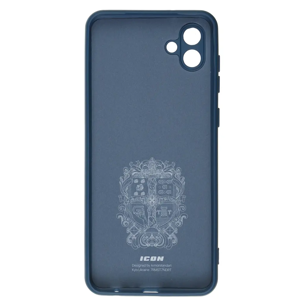 Чохол ArmorStandart ICON для Samsung A04 (A045) Camera cover Dark Blue - фото 2