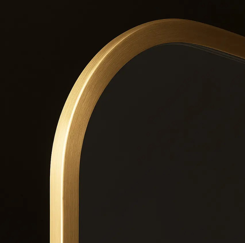 Душова стінка Rea Sky 120x200 см brushed gold KPL-K4331 - фото 5