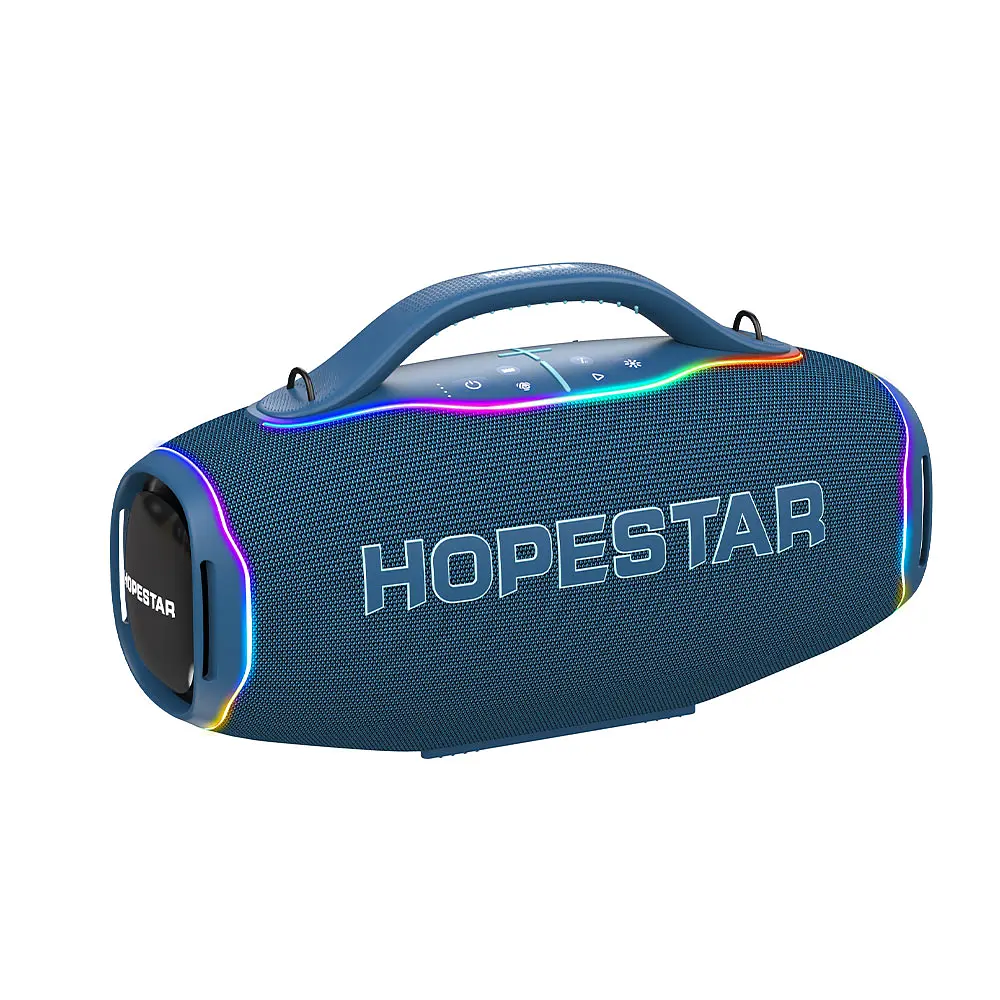 Портативна Bluetooth-колонка Hopestar A90 with one UHF microphone Blue