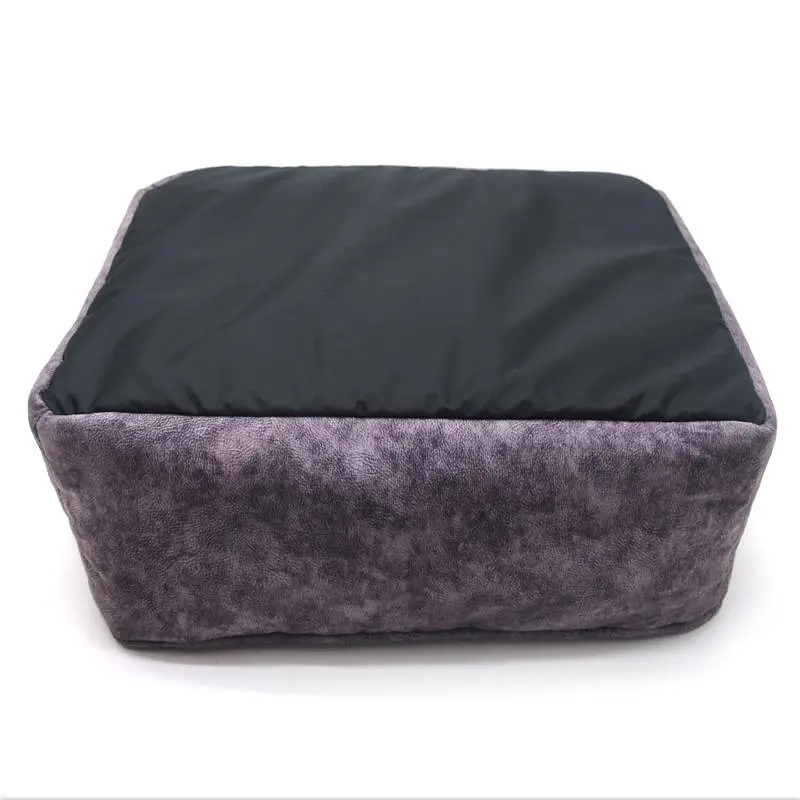 Лежак для собак та котів Zoo-hunt Форест двосторонній сірий №1 40х50х19 см - фото 2