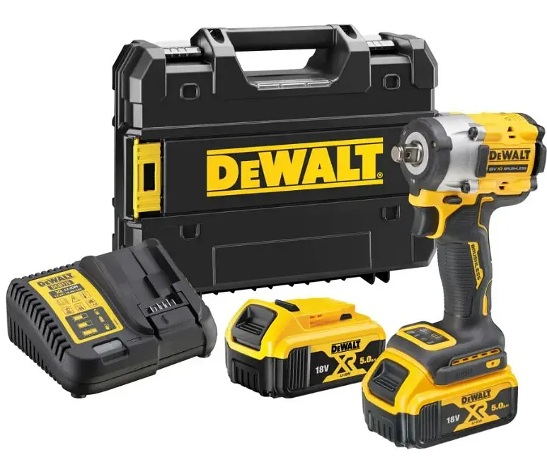 Гайкокрут ударний акумуляторний DeWalt з АКБ та ЗП DCF921P2T - фото 2