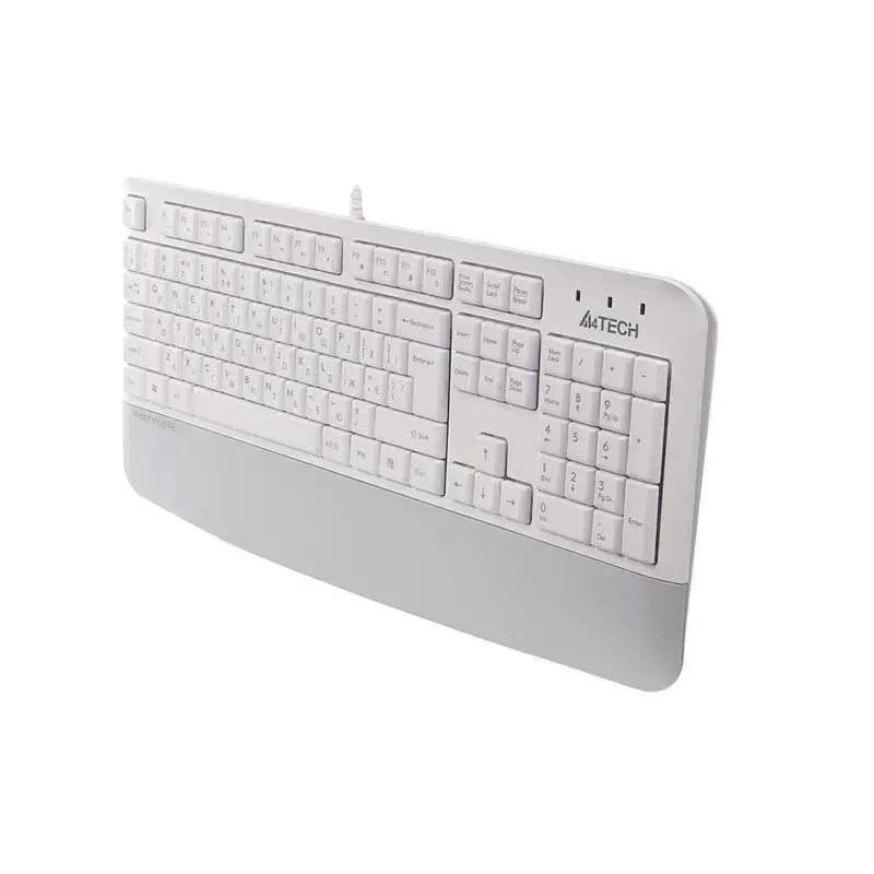 Клавіатура A4Tech FK20 (White) - фото 2