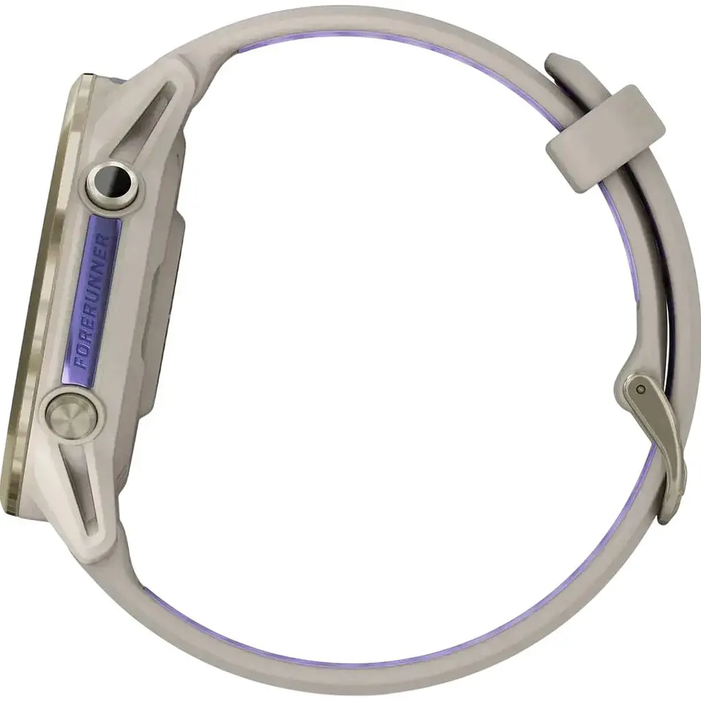 Смарт-годинник Garmin Forerunner 970 Soft Gold Titanium with French Gray Case and French Gray/Translucent Indigo Band (010-02969-12) [142389] - фото 4