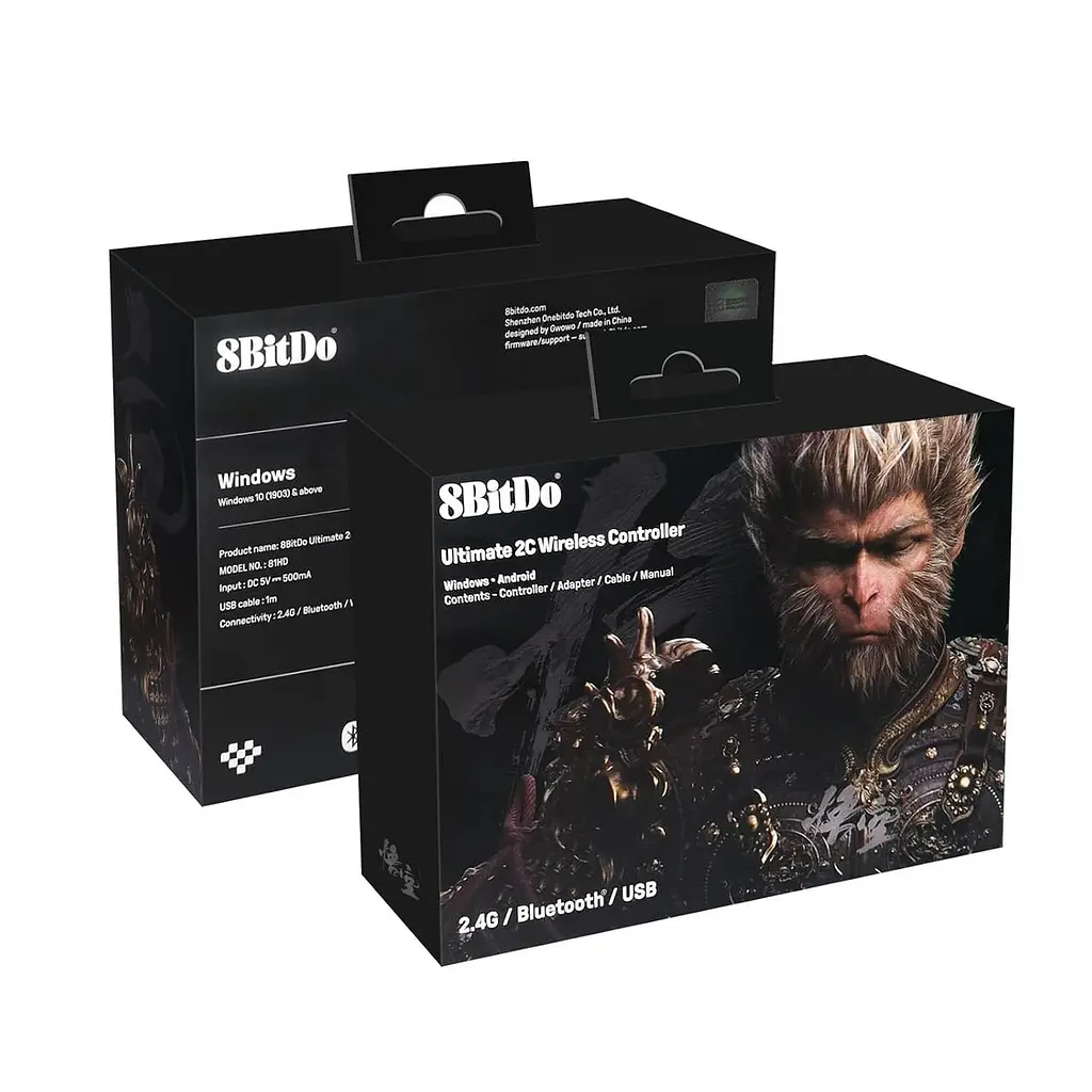 Геймпад 8bitdo Ultimate 2C Black Myth WuKong з ефектом Холла для Windows 10, 11, Android - фото 7