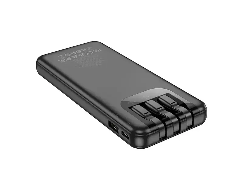 Зовнішній акумулятор (Power Bank) Hoco J114 10000mAh 20W Black (6942007601856) - фото 5