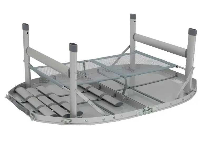 Стіл Bo-Camp Premium Oval 100x70 см Grey (1404424) (DAS303284) - фото 6