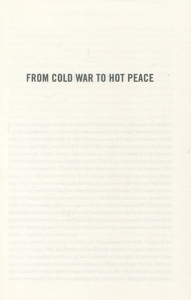 From Cold War to Hot Peace. The Inside Story of Russia and America - фото 12