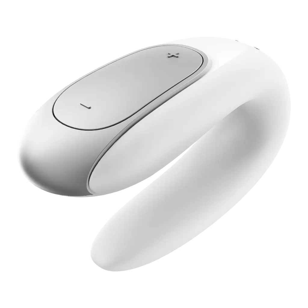 Вибратор Satisfyer Double Fun Partner 9.3 см белый - фото 5