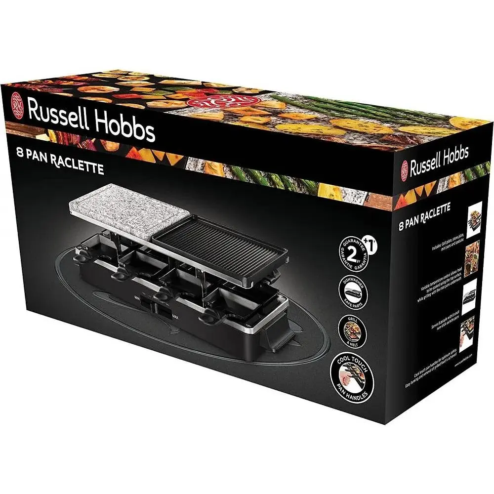 Раклетница-гриль Russell Hobbs Multi Raclette 3 in 1 (26280-56) - фото 2