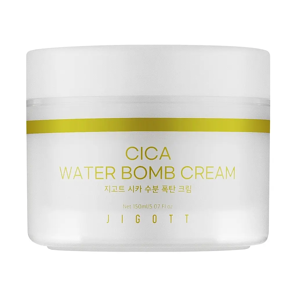 Зволожуючий крем для обличчя Центелла Cica Water Bomb Cream Jigott 150 мл
