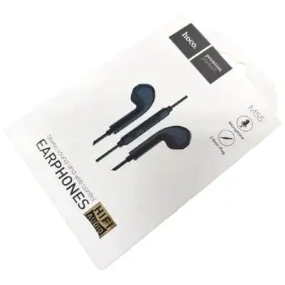 Вставні навушники Hoco M55 у форм-факторі Apple EarPods 6957531099949 - фото 4