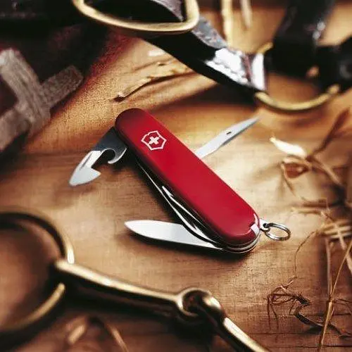 Ніж Victorinox Camper 91мм,13функ,черв - фото 3