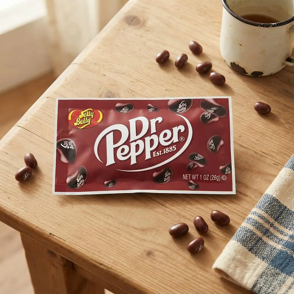 Драже Jelly Belly Dr Pepper Jelly Bean 28г - фото 2