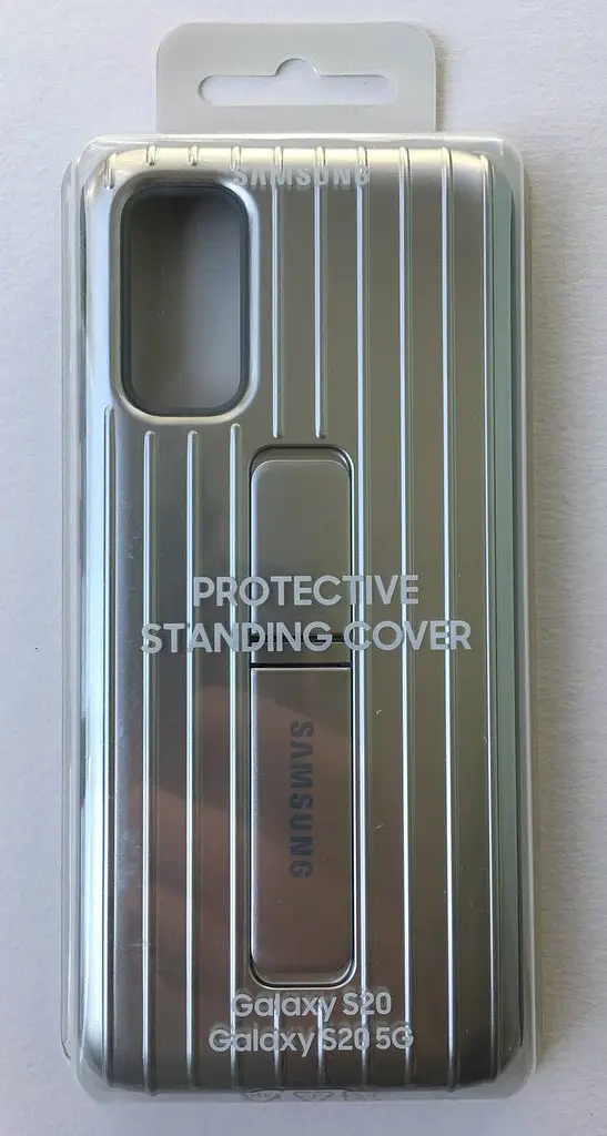 Чохол протиударний Official Protective Rugged Standing Cover EF-RG980CSEGRU з підставкою для Samsung Galaxy S20 Silver - фото 5