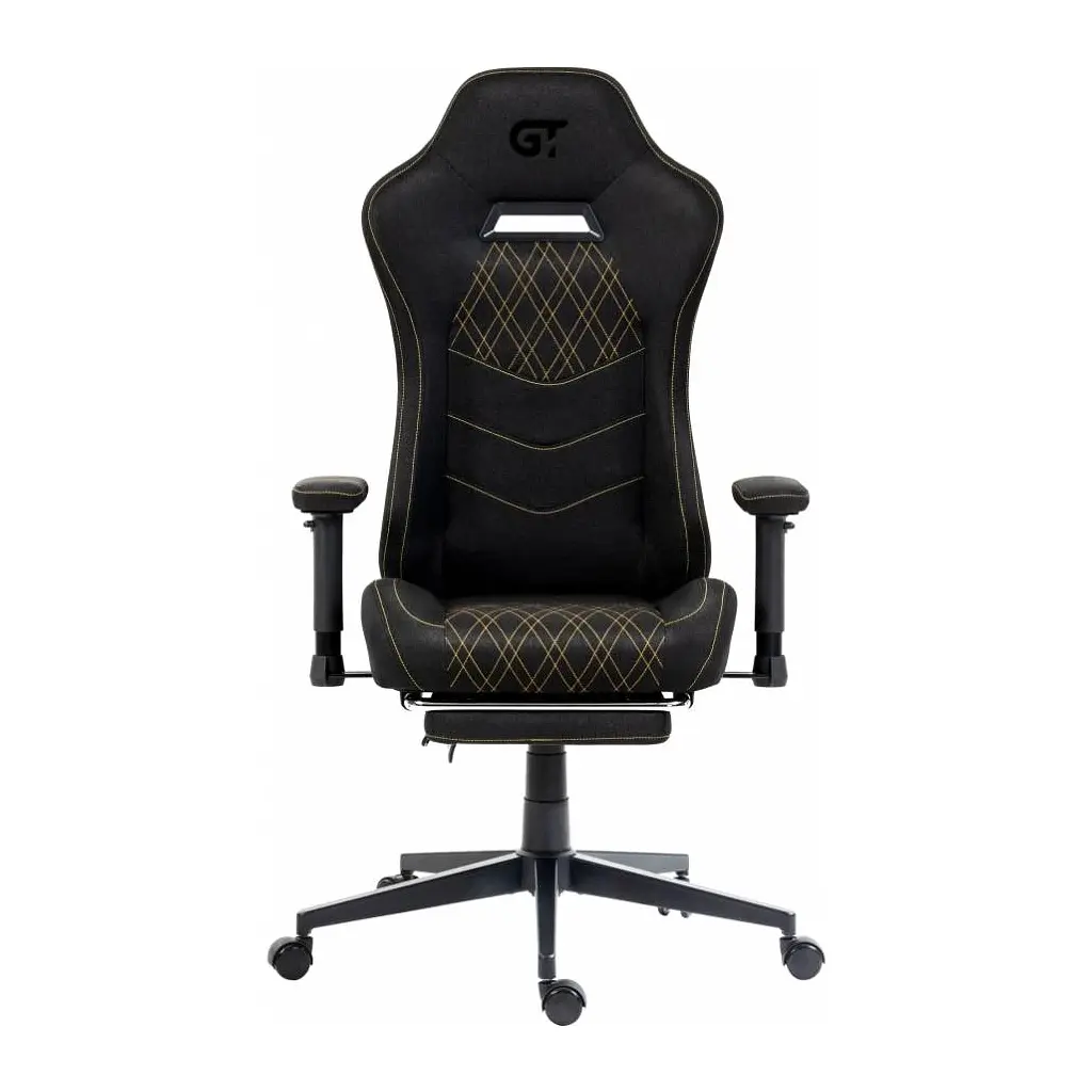 Крісло ігрове GT Racer X-2407 Black/Orange (X-2407 Fabric Black/Orange) - фото 2
