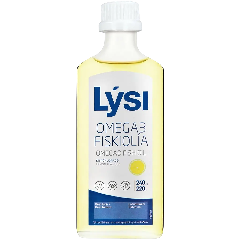 Омега-3 Lysi жирні кислоти EPA/DHA у рідині зі смаком лимона 960 мл (4 шт. х 240 мл) - фото 2