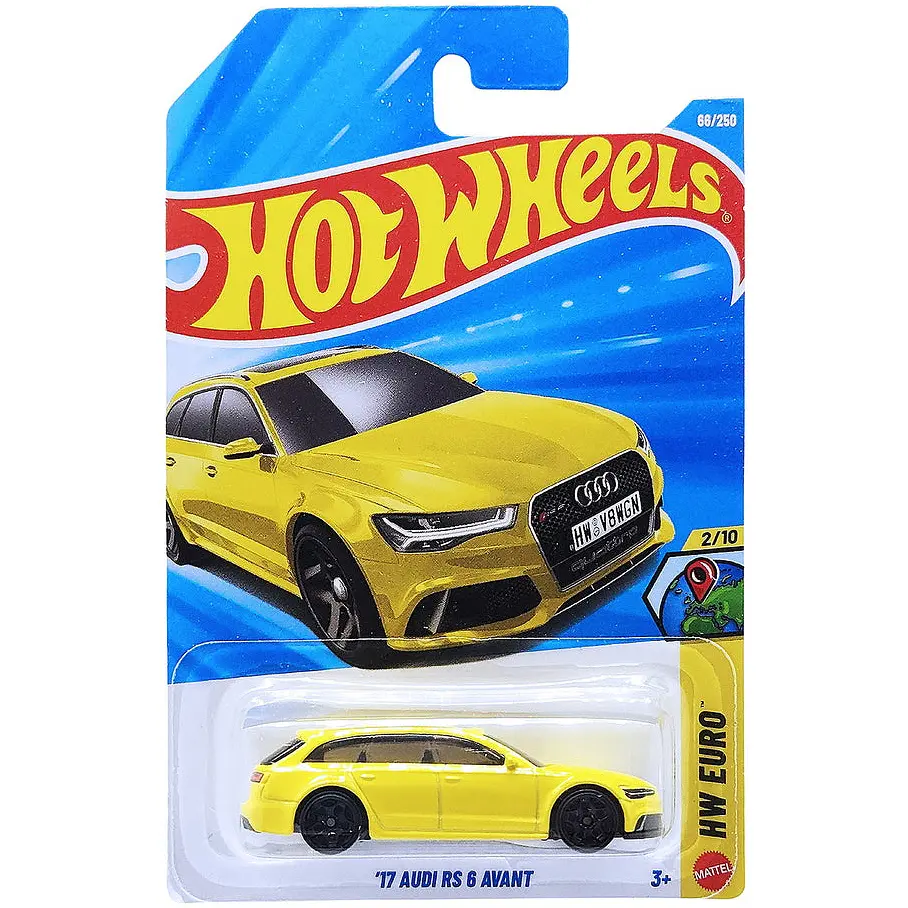 Базова машинка Hot Wheels HW Euro '17 Audi RS 6 Avant колір в асортименті (5785) JJK90
