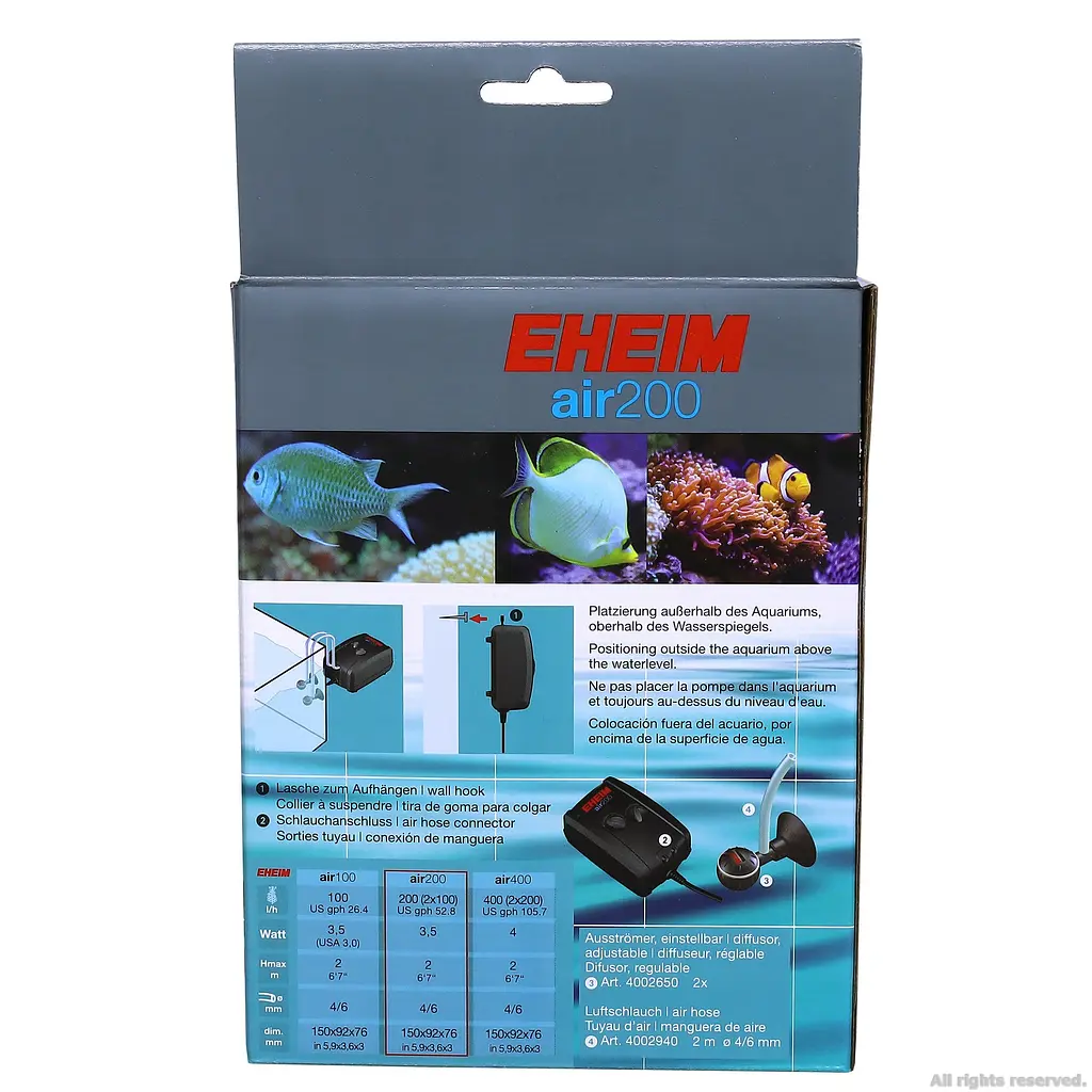 Компресор Eheim air pump 200 (3702010) - фото 13