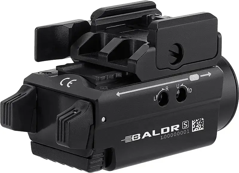 Фонарь с ЛЦВ Olight Baldr S Green Laser Black - фото 3