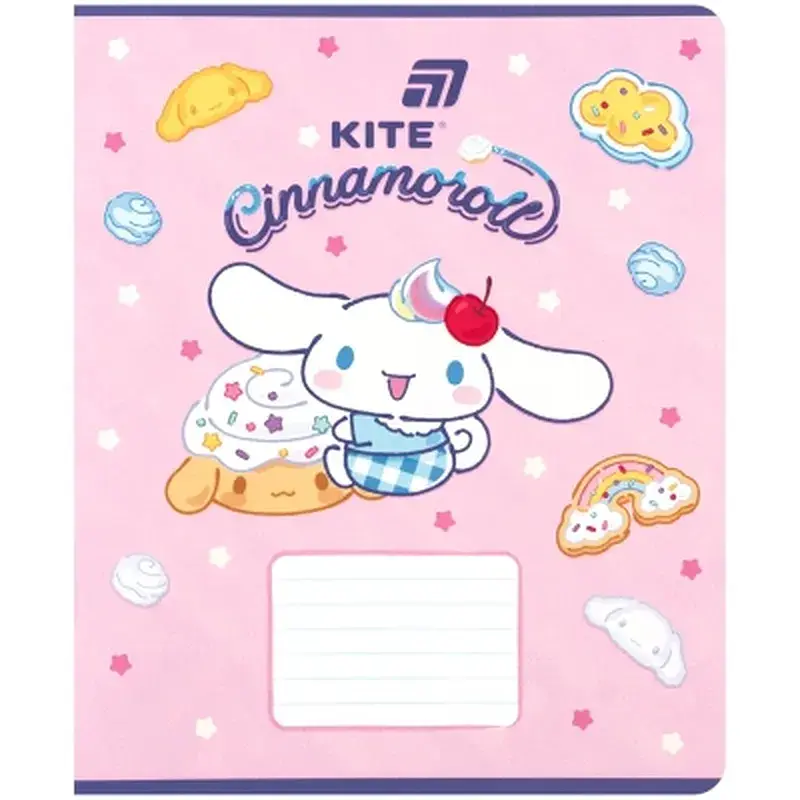 Зошит Kite Cinnamoroll, 18 аркушів, клітинка (CR26-236) - фото 6