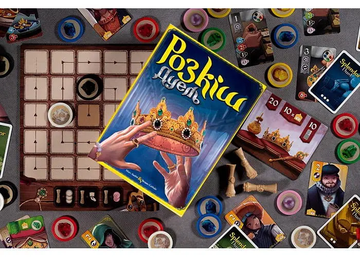 Настольная игра Asmodee Роскошь. Дуэль (Splendor Duel) (укр.) (SCSPL2P01UA) - фото 4