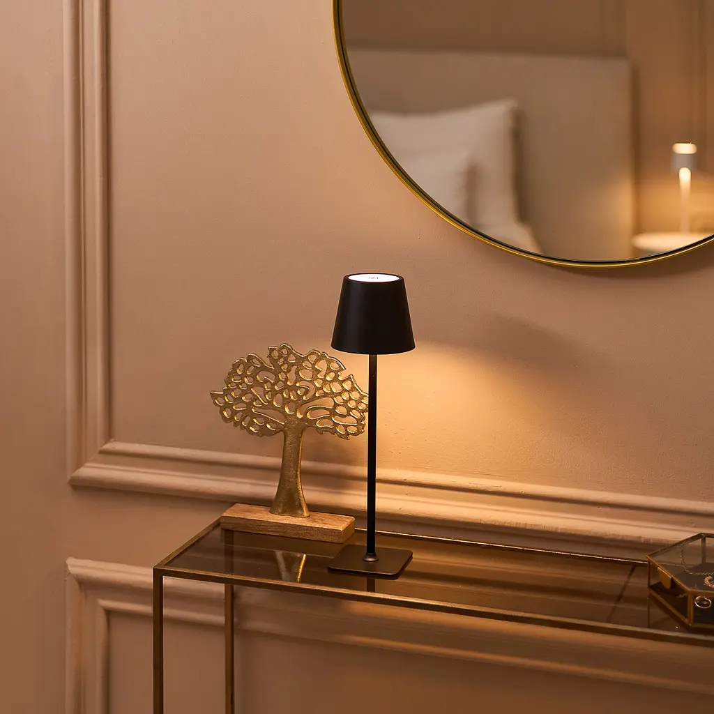 Лампа настільна світлодіодна МВМ MY HOME  DH-LAMP-15 100 х 380 см чорна (DH-LAMP-15 BLACK) - фото 12