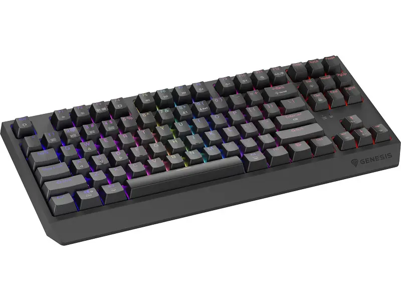 Клавіатура Genesis Thor 230 TKL Wireless RGB Outemu Red Black (NKG-2106) - фото 4
