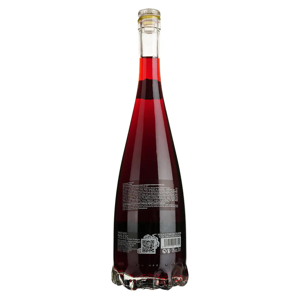 Вино Gerard Bertrand Cote des Roses Pinot Noir, червоне, сухе, 0,75 л - фото 2