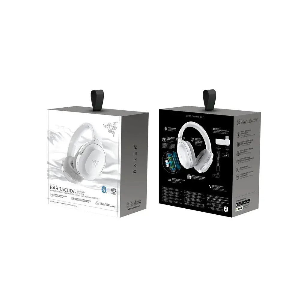 Навушники Razer Barracuda Mercury White (RZ04-03790200-R3M1) - фото 12