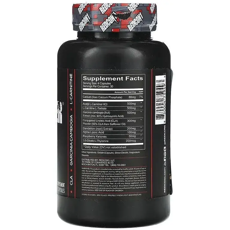 Жиросжигатель Redcon1 Silencer 120 капсул - фото 2