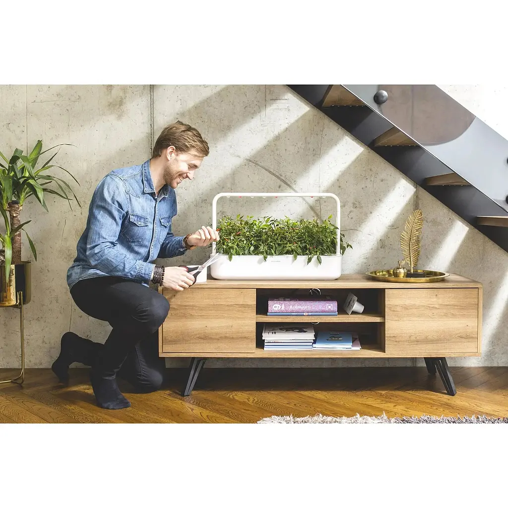 Стартовий набір для вирощування еко-продуктів Click & Grow Smart Garden 9, сірий (8899 SG9) - фото 5