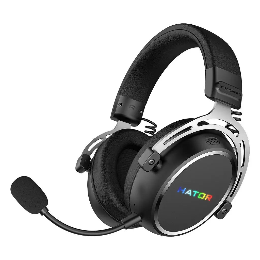 Гарнiтура Hator Hypergang 3 Wireless Чорний (ESH55) - фото 2