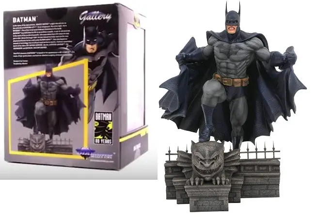 Фігурка діорама Diamond Select Dc Comic Gallery Бетмен на даху Готем-сіті 25см statue B 10.59 - фото 9