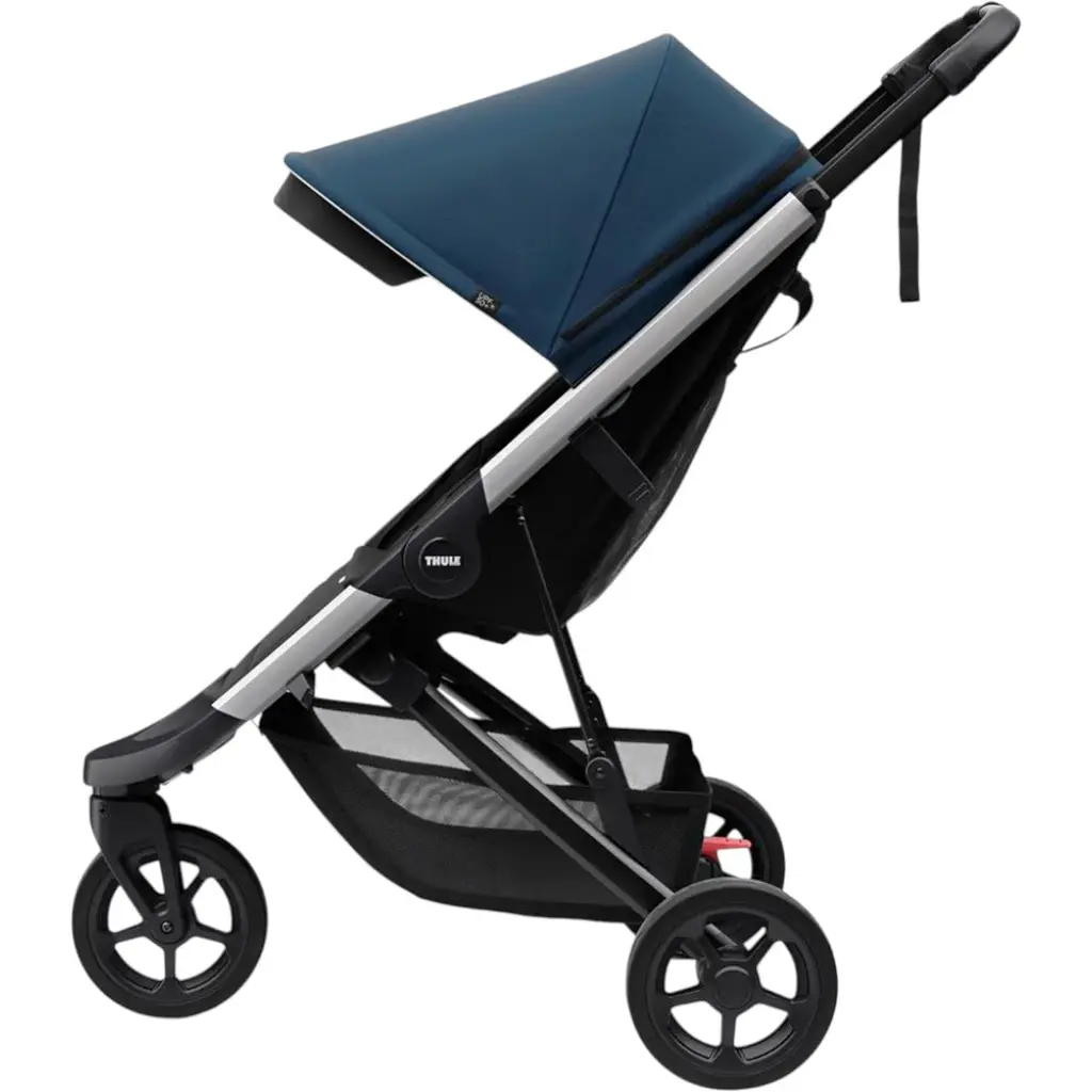 Дитяча коляска Thule Spring Aluminium / Majolica Blue (TH 11300100-11300303) - фото 2