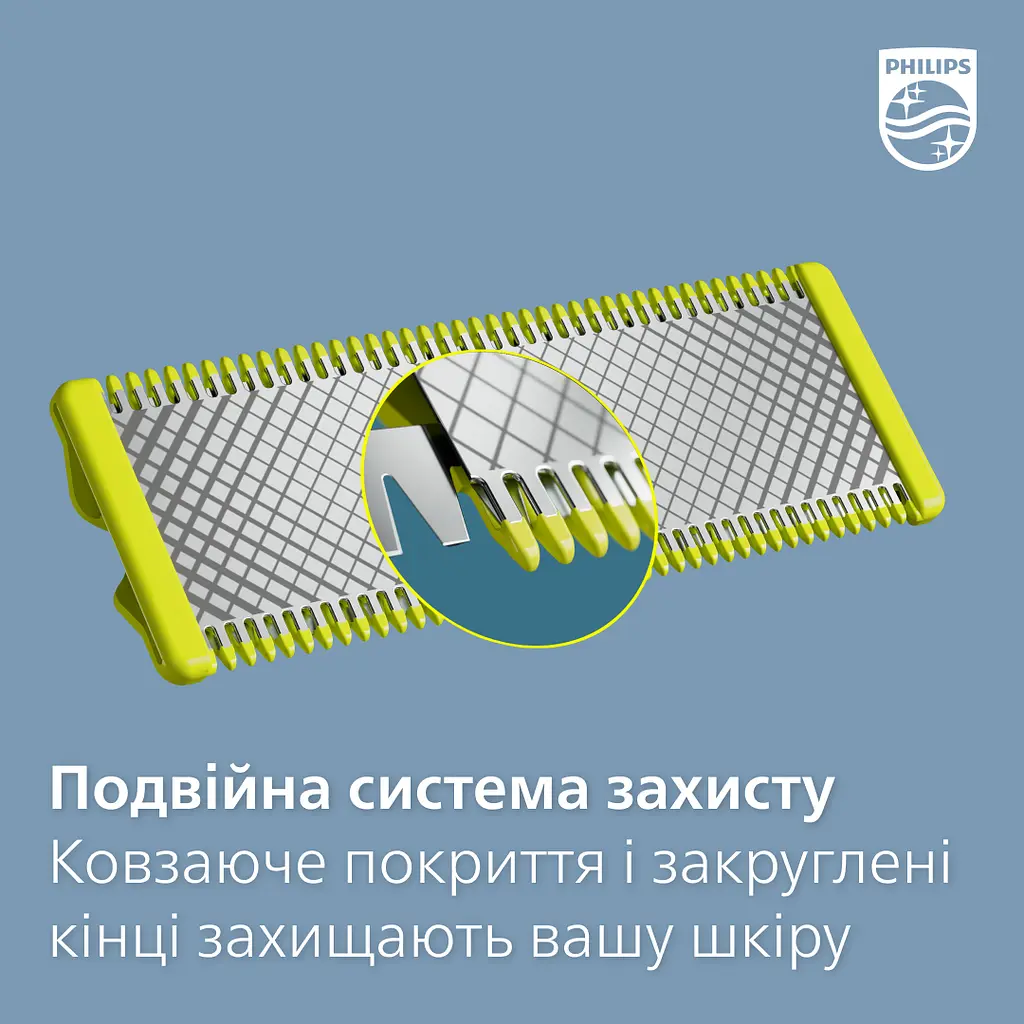Змінні леза Philips OneBlade, 2 шт. (QP420/50) - фото 4