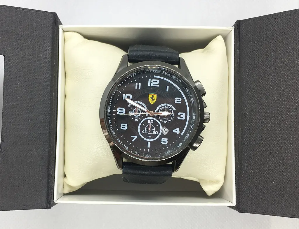 Наручний годинник чоловічий No Brand Ferrari Чорний (IBW304B) - фото 6