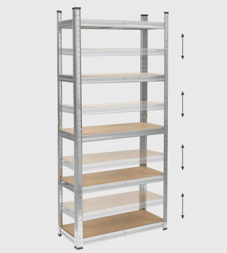 Стелаж LEOBRO Premium 150 х 70 х 30 см, 150кг/полиця, 5 полиць (LB-R110) - фото 6