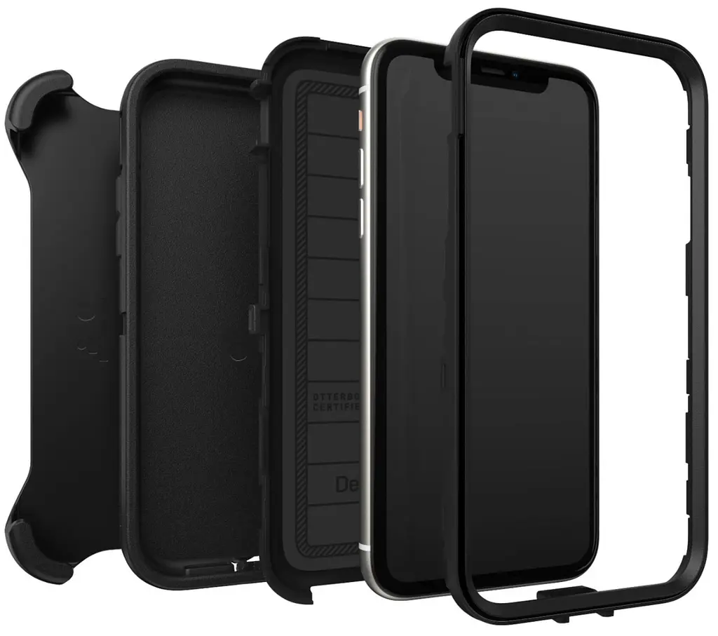 Чохол протиударний з кліпсою OtterBox Defender Pro 77-66268 для iPhone 12 Pro Max (6.7") Black - фото 2