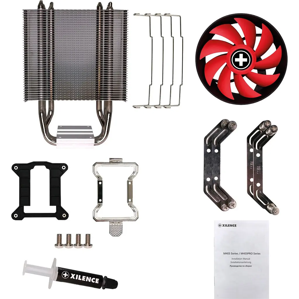 Вентилятор для процесора XILENCE M403PRO 3HP Cooler Universal (універсальний) - фото 9