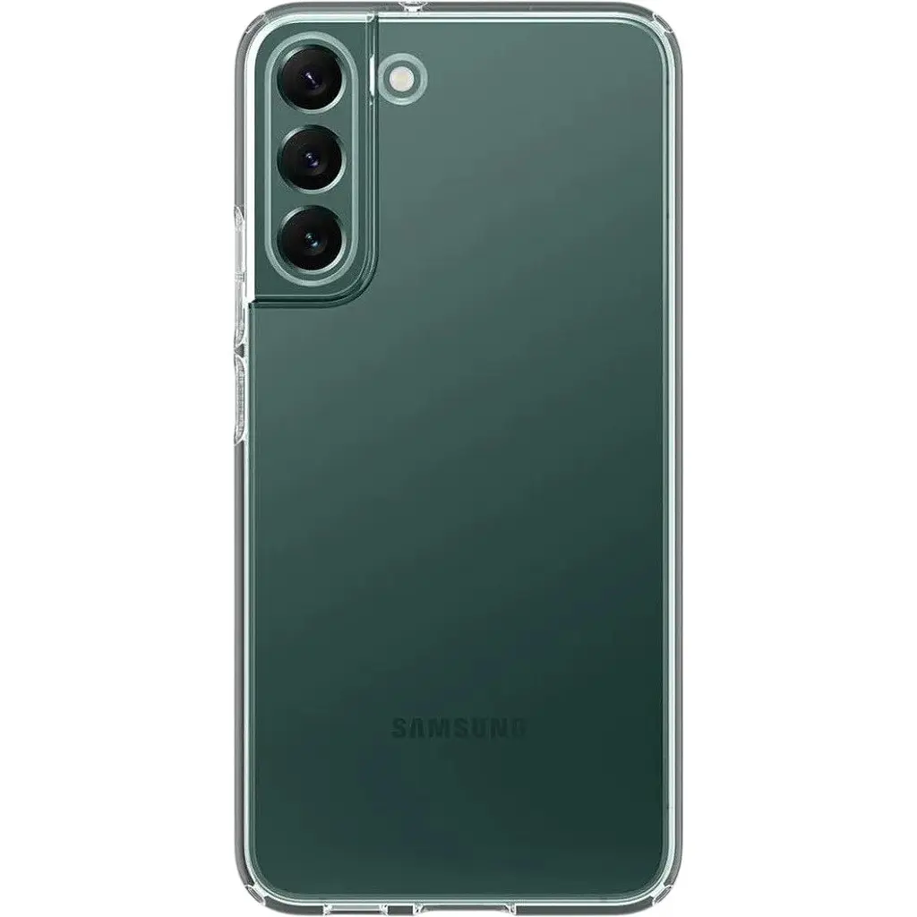 Оригінальний силіконовий чохол Spigen Liquid Crystal Samsung Galaxy S22 Plus (6.6") Прозорий (ACS03950) - фото 8