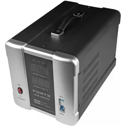 Стабілізатор напруги Forte HDR-5000 (3 кВт) - фото 3