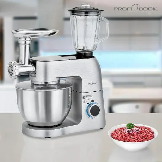 Кухонний комбайн-тестоміс Profi Cook PC-KM 1189 6.7л - фото 9