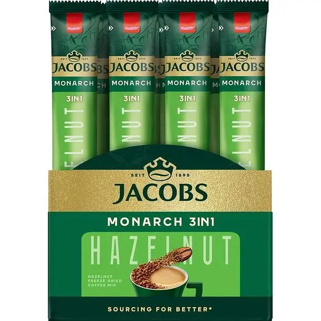 Кавовий напій Jacobs 3 в 1 лісовий горіх 15 г х 24 шт. - фото 2