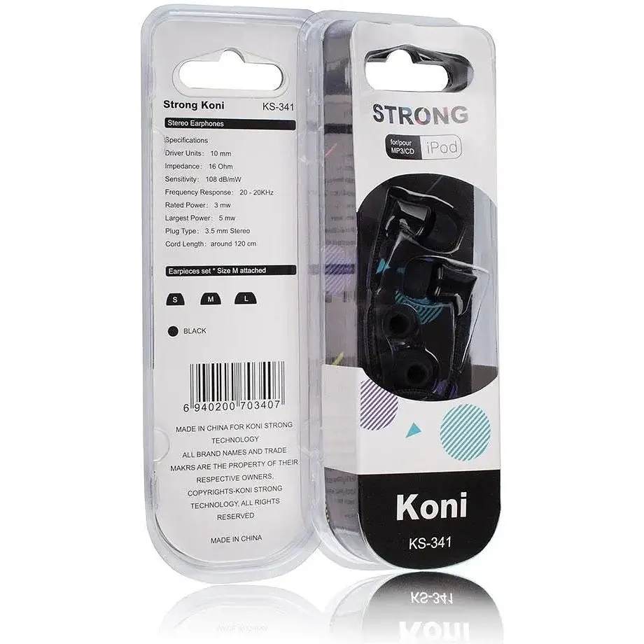 Навушники Koni strong with mic KS-341 - фото 2