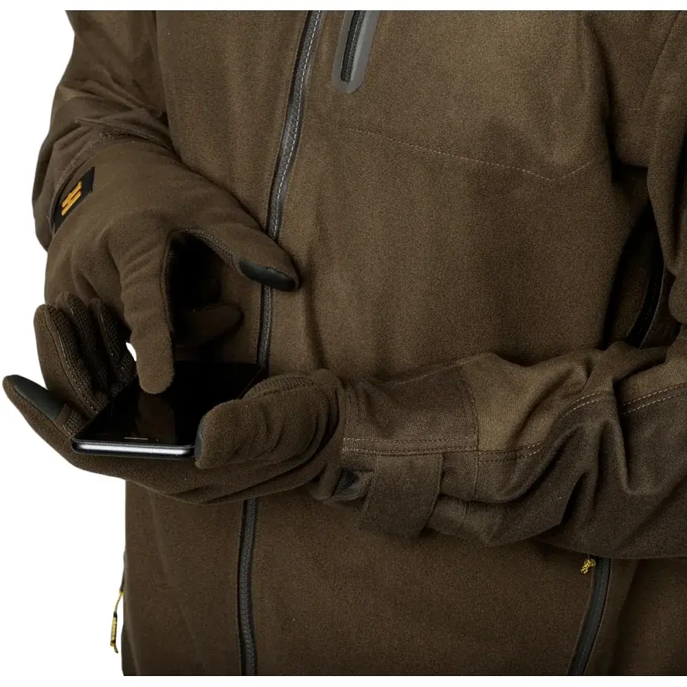 Рукавички Harkila Forest Hunter WSP gloves M Green/Brown - фото 3