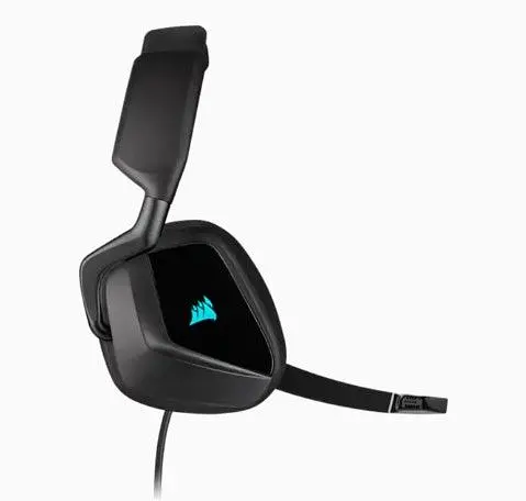Гарнiтура Corsair Void RGB Elite USB Premium Gaming Headset with 7.1 Surround Sound Carbon (CA-9011203-EU) - фото 9