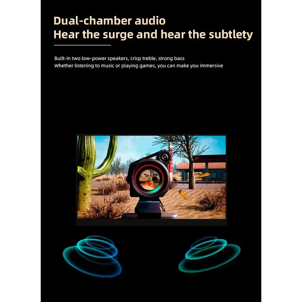 Портативный монитор ZSUS 15YZ Black [101369] - фото 6